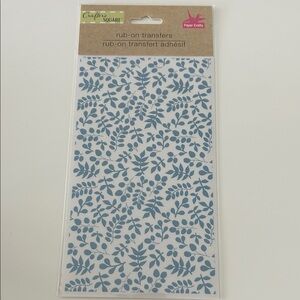 Rub on transfer stickers -new